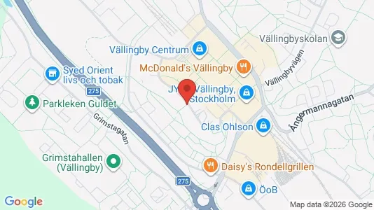 Rooms for rent i Stockholm West - kort over placeringen