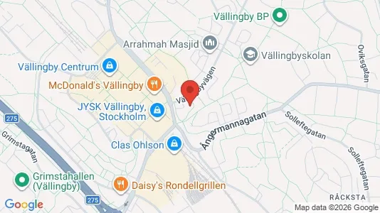 Apartments for rent i Stockholm West - kort over placeringen