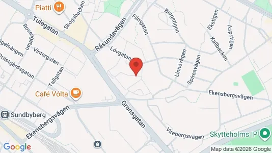Apartments for rent i Solna - kort over placeringen