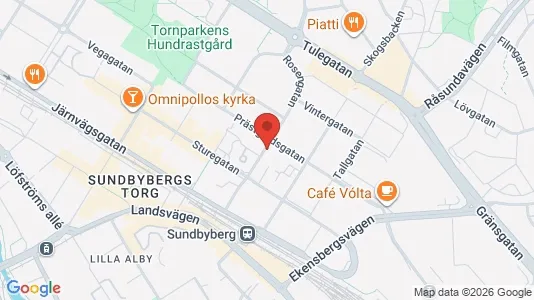 Apartments for rent i Sundbyberg - kort over placeringen