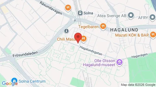 Apartments for rent i Solna - kort over placeringen