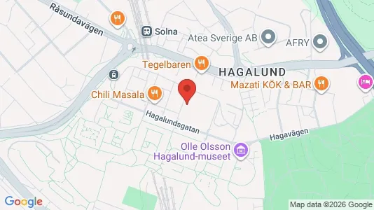 Apartments for rent i Solna - kort over placeringen