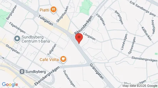 Apartments for rent i Solna - kort over placeringen