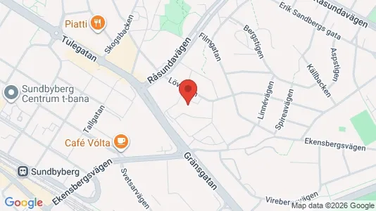 Apartments for rent i Solna - kort over placeringen