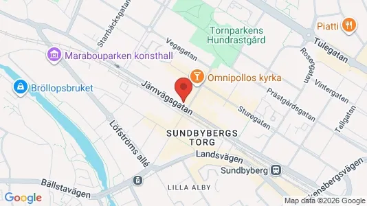 Apartments for rent i Sundbyberg - kort over placeringen