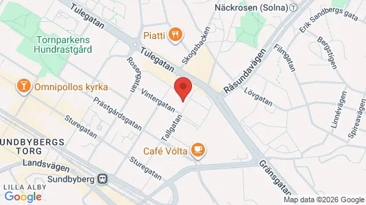 Apartments for rent i Sundbyberg - kort over placeringen