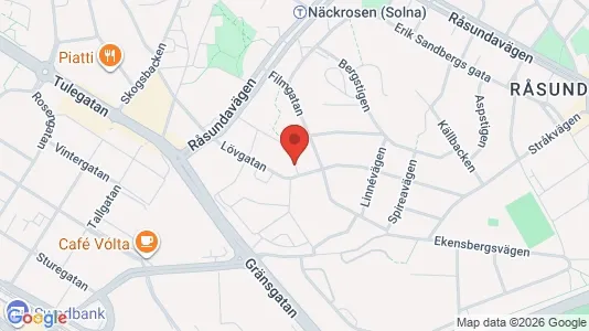 Apartments for rent i Solna - kort over placeringen