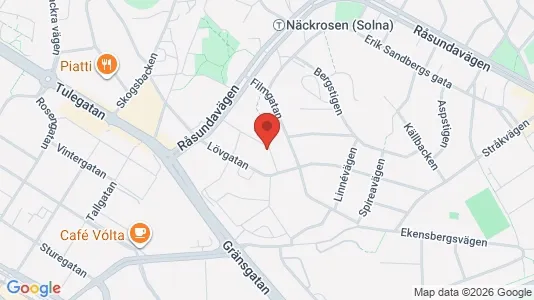Apartments for rent i Solna - kort over placeringen