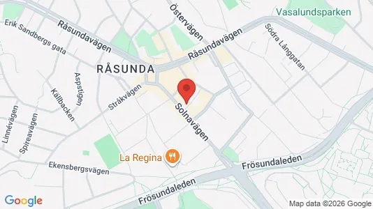 Apartments for rent i Solna - kort over placeringen