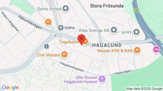 Apartments for rent i Solna - kort over placeringen
