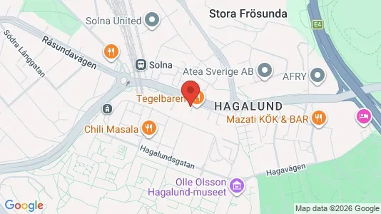 Apartments for rent i Solna - kort over placeringen