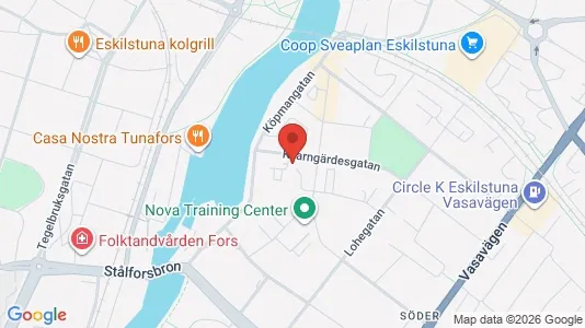 Apartments for rent i Eskilstuna - kort over placeringen