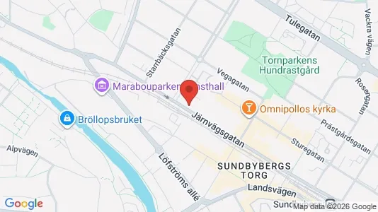 Apartments for rent i Sundbyberg - kort over placeringen