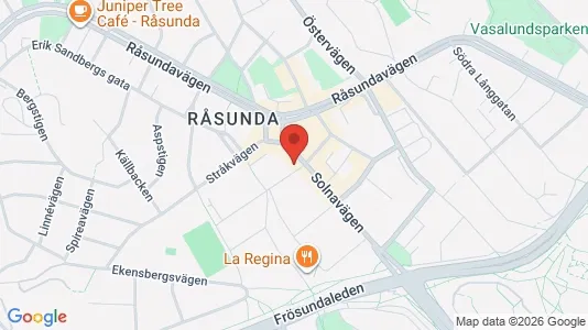Apartments for rent i Solna - kort over placeringen