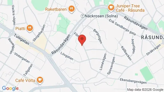 Apartments for rent i Solna - kort over placeringen