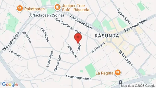 Apartments for rent i Solna - kort over placeringen