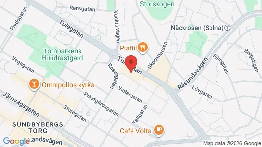 Apartments for rent i Sundbyberg - kort over placeringen