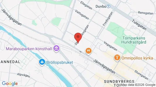 Apartments for rent i Sundbyberg - kort over placeringen