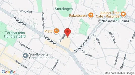 Apartments for rent i Sundbyberg - kort over placeringen