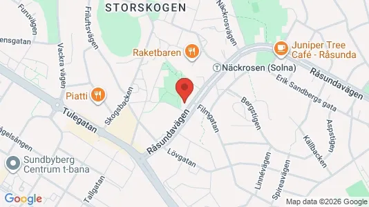 Apartments for rent i Solna - kort over placeringen