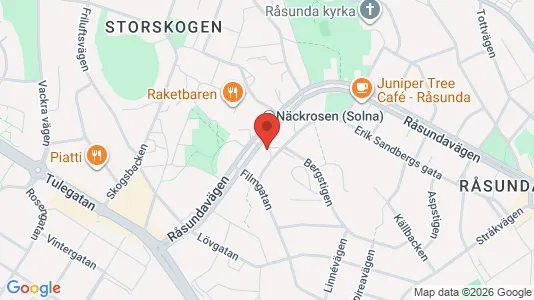 Apartments for rent i Solna - kort over placeringen