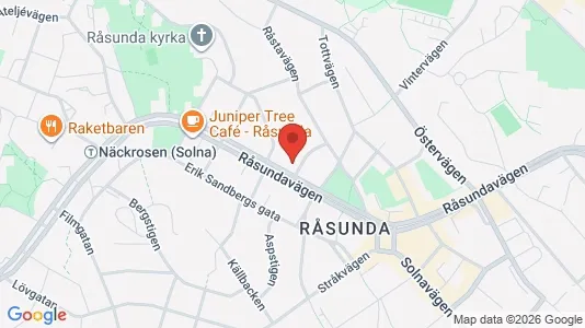 Apartments for rent i Solna - kort over placeringen