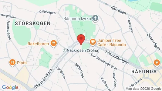 Apartments for rent i Solna - kort over placeringen
