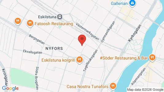 Apartments for rent i Eskilstuna - kort over placeringen