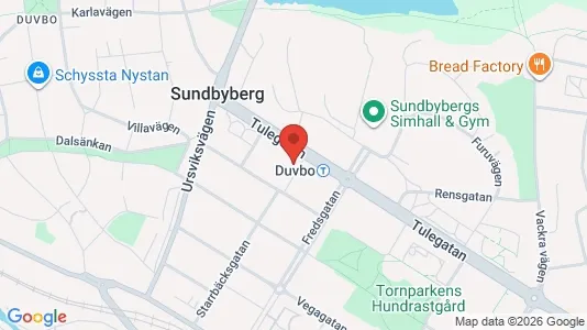Apartments for rent i Sundbyberg - kort over placeringen