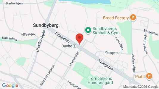 Apartments for rent i Sundbyberg - kort over placeringen