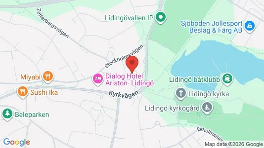 Apartments for rent i Lidingö - kort over placeringen