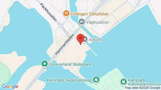Apartments for rent i Karlstad - kort over placeringen