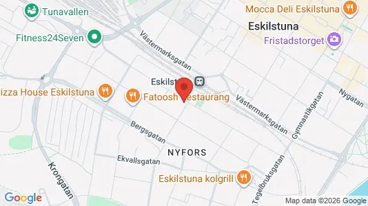 Apartments for rent i Eskilstuna - kort over placeringen