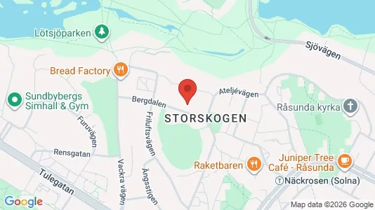 Apartments for rent i Sundbyberg - kort over placeringen