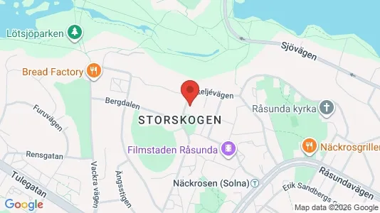 Apartments for rent i Sundbyberg - kort over placeringen