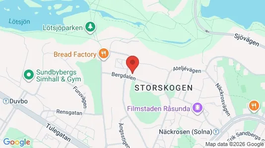 Apartments for rent i Sundbyberg - kort over placeringen