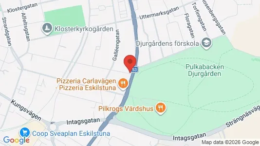 Apartments for rent i Eskilstuna - kort over placeringen