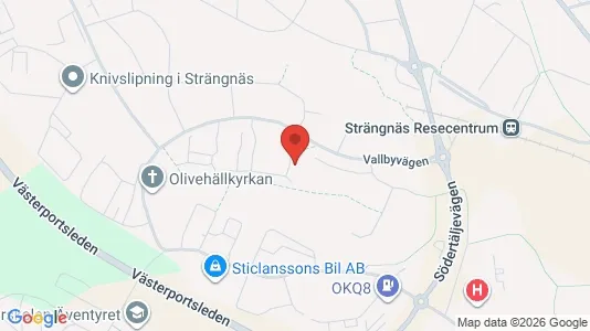 Apartments for rent i Strängnäs - kort over placeringen