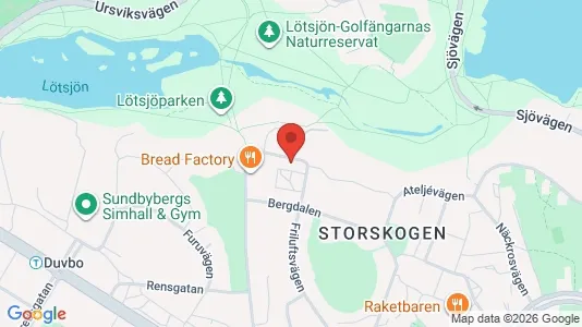 Apartments for rent i Sundbyberg - kort over placeringen