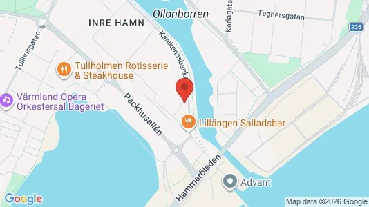 Apartments for rent i Karlstad - kort over placeringen