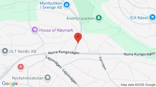 Apartments for rent i Lidingö - kort over placeringen