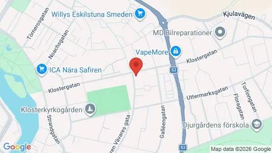 Apartments for rent i Eskilstuna - kort over placeringen