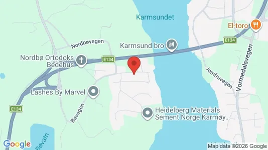 Apartments for rent i Karmøy - kort over placeringen