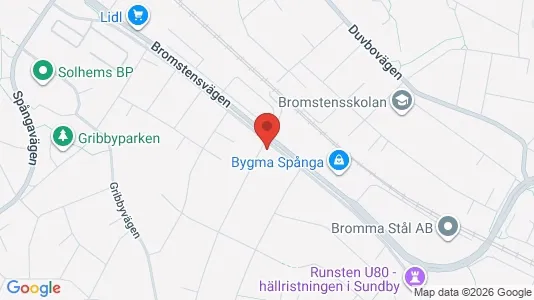 Apartments for rent i Stockholm West - kort over placeringen