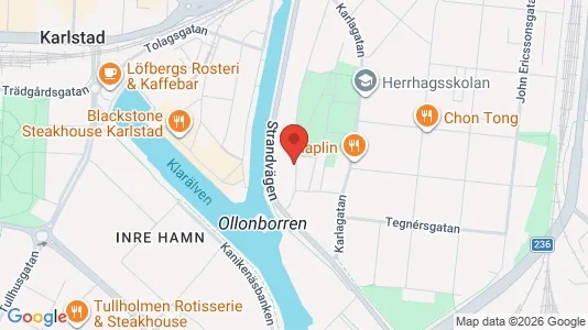 Apartments for rent i Karlstad - kort over placeringen