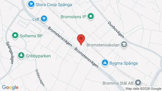 Apartments for rent i Östersund - kort over placeringen