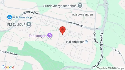 Apartments for rent i Sundbyberg - kort over placeringen