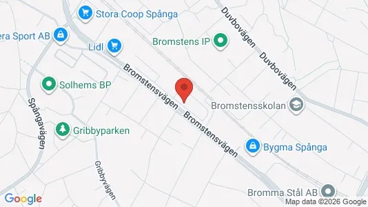 Apartments for rent i Östersund - kort over placeringen