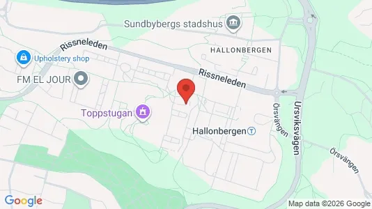 Apartments for rent i Sundbyberg - kort over placeringen