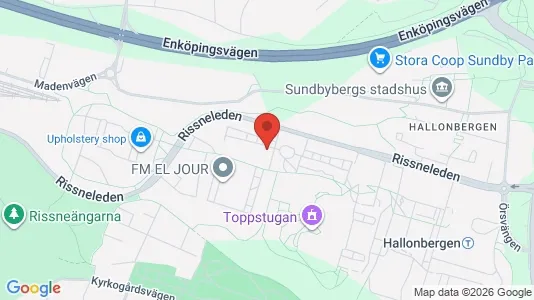 Apartments for rent i Sundbyberg - kort over placeringen